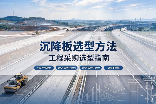 萧县沉降板选择方法